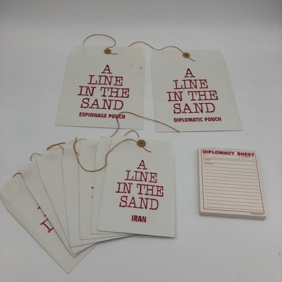 Vintage 1991 TSR A Line in the Sand (Unpunched/Unplayed) - Picture 2 of 11